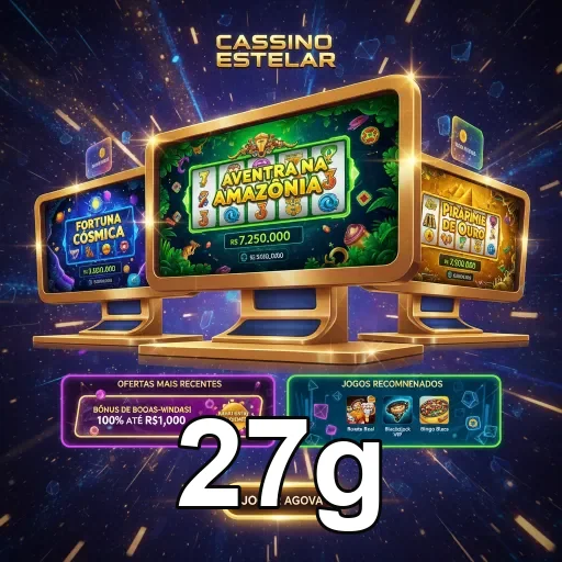 Ilustração de Explore as Promoções e Bônus do 27g com Saques Rápidos