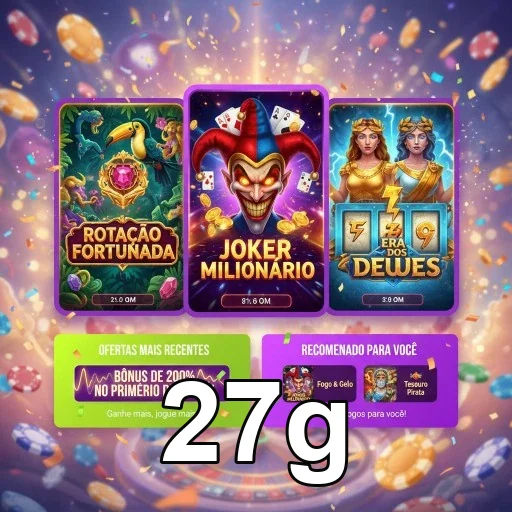 Ilustração de Explore as Promoções e Bônus do 27g com Saques Rápidos